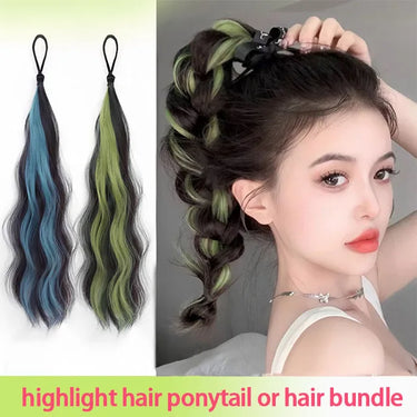 Synthetic Self-Winding Ball Head Wig